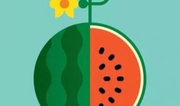 吃瓜治愈文案图片,治愈心灵的甜蜜疗愈之旅