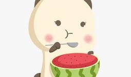 吃瓜小熊冰箱贴,小熊冰箱贴带你开启甜蜜生活